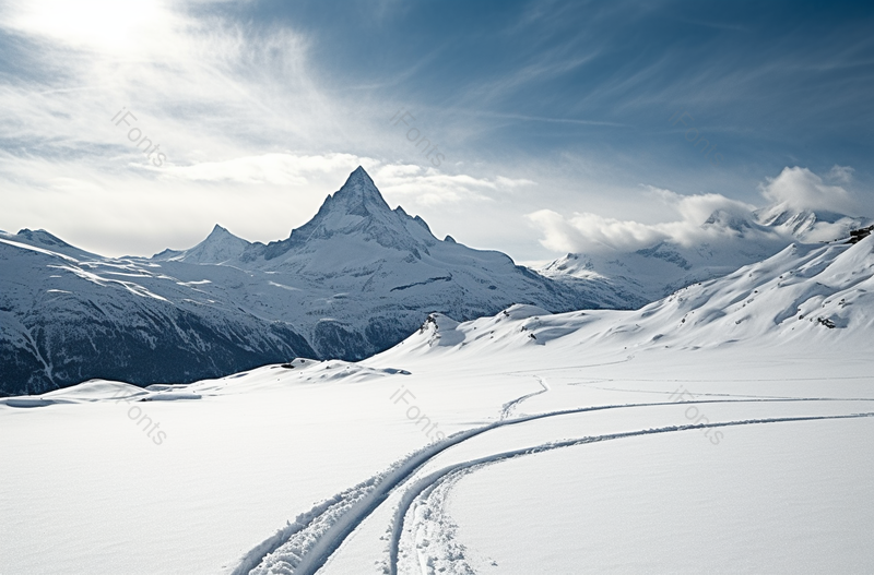 冰天雪地广阔的雪山,高清,摄影图,摄影图片,图片大全,摄影图免费下载